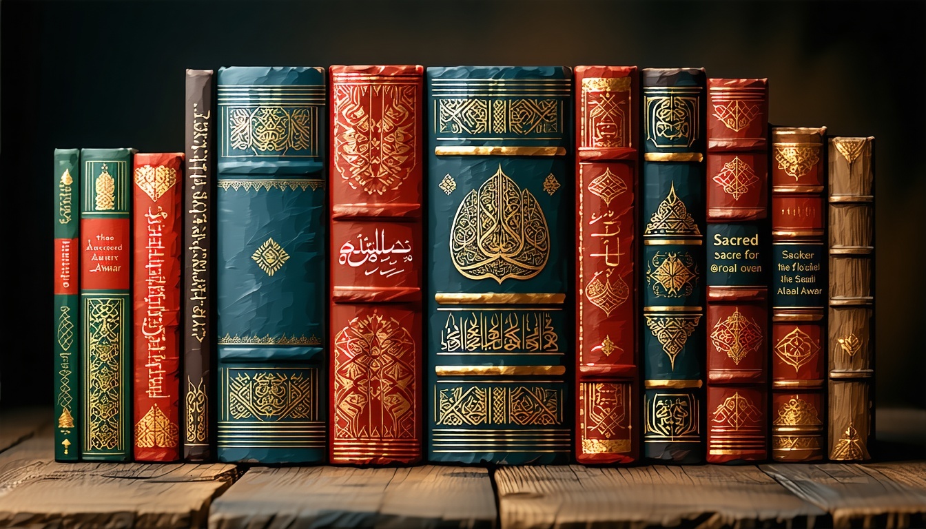 Collection of sacred books authored by Royal Anwar